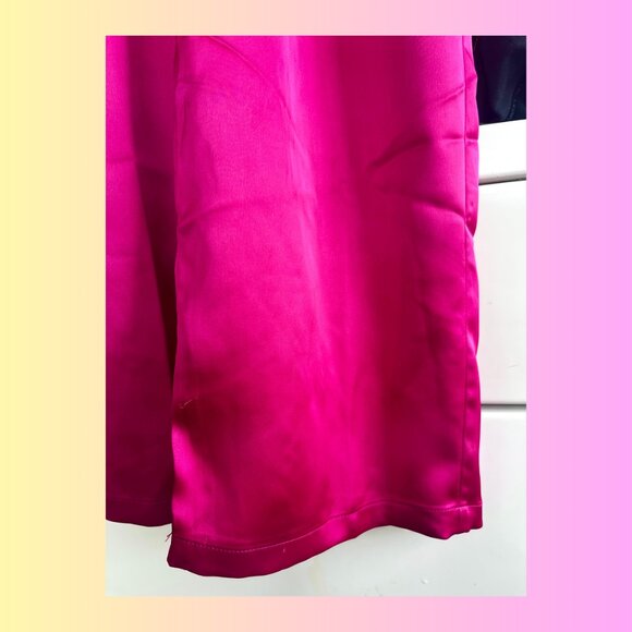 Rachel Zoe Pink Jumpsuit Wide-Leg High-Waisted - Picture 7 of 9